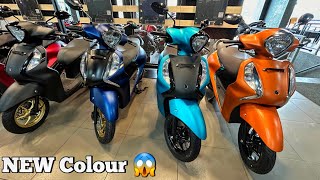 2024 NEW Colour Yamaha Fascino  Yamaha Fascino Detailed REVIEW  Fascino mileage price Speed ♥️ [upl. by Rakabuba]