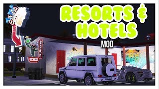 VISIT amp OWN YOUR OWN RESORTSHOTELS  RESORT amp HOTEL MOD  The Sims 4 Mods [upl. by Brodie]