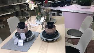 IKEA TOUR CUISINE VAISSELLE DECO SHOPPING NOUVEAUTÉS FÉVRIER 2018 [upl. by Firestone205]