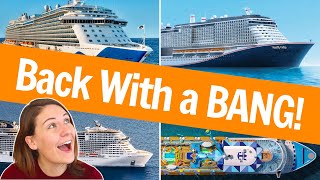 NEW CRUISE SHIPS 2021 Carnival Royal Caribbean and More [upl. by Niarfe]