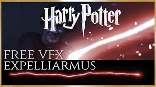 Expelliarmus Beam  Harry Potter FREE effect The VFX Wizard Priori incantatem Goblet of Fire style [upl. by Nya427]