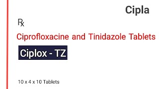 Ciplox TZ tablet use in hindi  Ciprofloxacine 500mg use Tinidazole 600mg use [upl. by Esahc966]