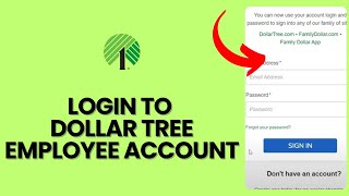 How to Login to DollarTreeEmployee Account 2024 [upl. by Ozen]