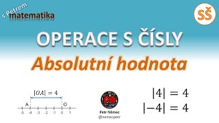 Absolutní hodnota  matematika SŠ [upl. by Armando]