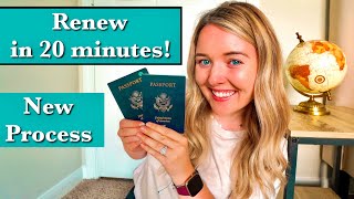 Renew Your Passport ONLINE  How to Renew Your US Passport in 2022  NEW Passport Renewal Process [upl. by Adolphe215]