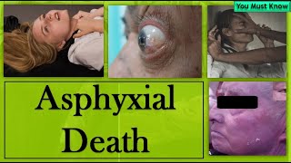 Asphyxia and its Causes  Asphyxial Death  Forensic Medicine  You Must Know Official [upl. by Amzaj]