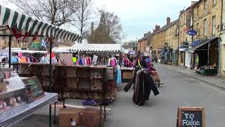 MoretoninMarsh Gloucestershire  market day [upl. by Aneertak]