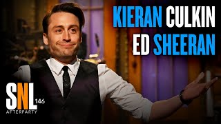 Kieran Culkin  Ed Sheeran  Saturday Night Live SNL Afterparty Podcast Post Show Recap Review [upl. by Ahcirt]