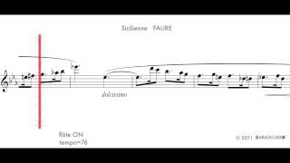 Sicilienne FAURE t76 flute ON [upl. by Joana]