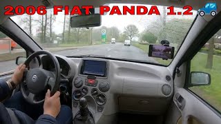 2006 Fiat Panda 12 60 HP POV TEST DRIVE [upl. by Terej295]