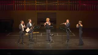 Claude Debussy Suite Bergamasque  Passepied  Quintessenz Leipzig Flute Ensemble [upl. by Notak111]