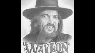 Waylon Jennings  Luckenbach Texas Lyrics on screen [upl. by Aldric]