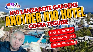 You cant go wrong with H10 H10 Lanzarote Gardens Hotel with drone footage [upl. by Enifesoj]