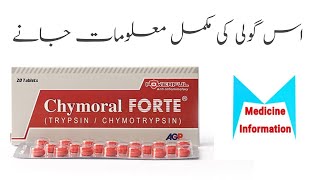 Chymoral FORTE Tablet Use in Urdu  Inflammation Best Tablet [upl. by Nylecyoj]