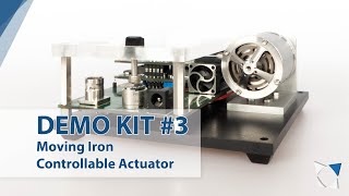 Moving Iron Controllable Actuator  Demo Kit 3 [upl. by Airol256]