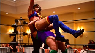 “Suplex Queen” Tiny Tanaily vs “La Princesa” Tiffany Nieves Highlights [upl. by Elakram]