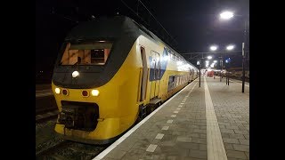 Cabinerit Utrecht CS  Rotterdam CS Nachtnet via Amsterdam in 4K VIRM [upl. by Dailey]