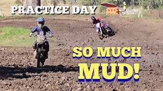 muddy start practice day Kilcoy MX 2024 first ride in 3 years motocross ride [upl. by Mclyman773]