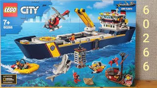 레고 시티 해양탐사선 60266 LEGO City Ocean Exploration Ship 60266 Speed Build [upl. by Akierdna917]