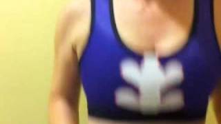 Lynx Sportswear Sports Bras Bounce Test [upl. by Schell]