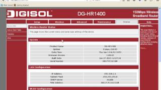 HOW TO SETUP DIGISOL WIFI ROUTER [upl. by Katsuyama664]