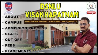 All About DSNLUVISAKHAPATNAM Seats Cut OffCampus Fees amp Placements nlu clat vishakhapattanam [upl. by Dranoel145]