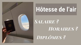 JE VOUS DIS TOUT SUR MON MÉTIER D’HÔTESSE DE L’AIR  shesflying [upl. by Ardnosak279]