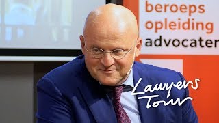 Lawyers Tour met Ferdinand Grapperhaus [upl. by Andris]