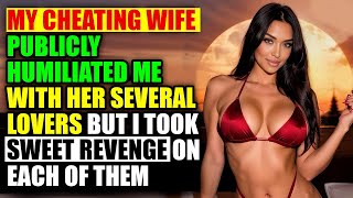 My Cheating Wife Publicly Humiliated Me With Her Several Lovers I Got REVENGE Story Audio Book [upl. by Atteyek]