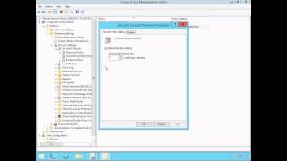 Password amp Account Policies  Windows Server 2012 R2 [upl. by Agee]