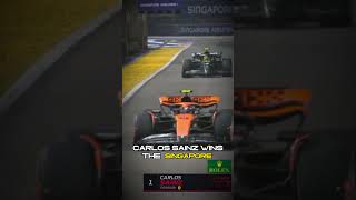 Carlos Sainz and Lando Norris DRS Strat in Singapore Grand Prix 2023 f1 formula1 [upl. by Mientao665]