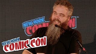 An Evening with Patrick Rothfuss Full Panel  New York Comic Con 2018 [upl. by Eiznik]