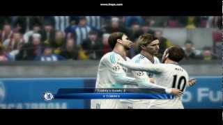 Fernando Torres Goal vs Barcelona  PES 2013 remake [upl. by Hump]