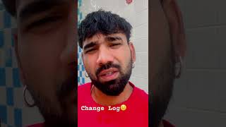 Change Log😌 manishduggal9 comedy funny punjabicomedy punjabifunnyvideos shorts short [upl. by Kenon]