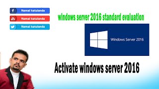 how to windows 2016 activate  namal katulanda [upl. by Rodama559]