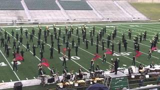 Poteet High School Marching Band Mesquite Festival October 6th 2012 [upl. by Nalim]