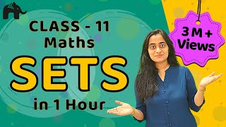 Sets  CBSE Class 11 Maths Chapter 1  Complete Lesson in ONE Video [upl. by Yatnwahs]