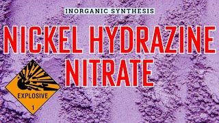 Nickel Hydrazine Nitrate [upl. by Papotto]