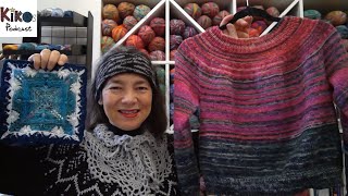 Kikos Knitting Podcast 211  Pullover amp Square [upl. by Honor]