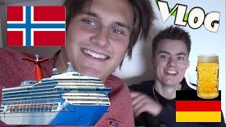 Viktor amp Filip på Färja Norge  Tyskland VLOG [upl. by Marcelline]