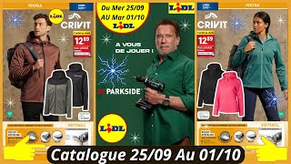 Nouveau Catalogue Lidl Parkside De La Semaine Prochain 2509 Au 011024 Bon Plans Promotions France [upl. by Oidiple]