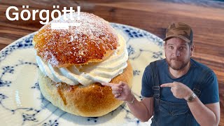 How to make the best Swedish Semla Semlor  Fat Tuesday Bun [upl. by Aes]