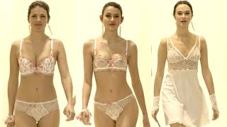 LISE CHARMEL Lingerie  Interfiliere Paris Fashion Week 2023 in 4K 2 [upl. by Ttevi]