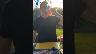 Drinking a beer with Clamato and a pickle in it beer clamato cabin cooking [upl. by Herb]