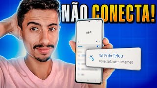 CELULAR NÃO CONECTA na REDE WIFI APRENDA RESOLVER em 2024 [upl. by Locke420]