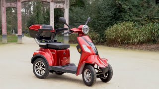 Scooter électrique toutterrain ride66 RC60 pour senior et pmr [upl. by Wrigley45]