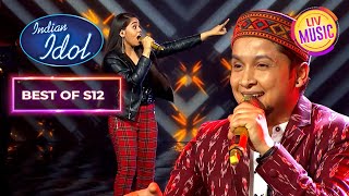 Shanmukha और Pawandeep ने दिया एक Beautiful Surprise  Best Of Indian Idol Season 12 [upl. by Ahselef]