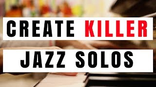 How to Create Killer Jazz Solos With The Melody Development Exercise [upl. by Kary]