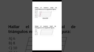 Conteo de Figuras  Cuántos cuadrilateros hay en la siguiente figura maths matematicas algebra [upl. by Fruin127]