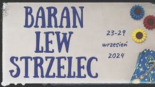 Horoskop tygodniowy 2329 wrzesień 2024🧡 Znaki Ognia Baran Lew Strzelec 🧡 [upl. by Ennayram]